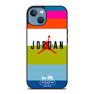 COACH NEW YORK AIR JORDAN STRIPE iPhone 13 Case Cover