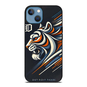 DETROIT TIGERS LOGO ART iPhone 13 Case Cover DETROIT TIGERS LOGO ART iPhone 13 Case Cover