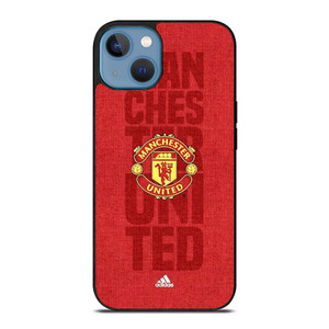 MANCHESTER UNITED FC LOGO ADIDAS iPhone 13 Case Cover