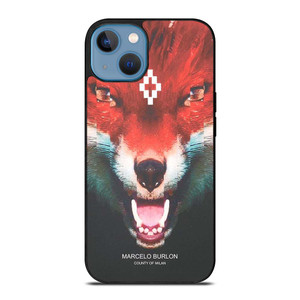 MARCELO BURLON FOX iPhone 13 Case Cover MARCELO BURLON FOX iPhone 13 Case Cover
