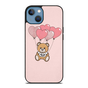 MOSCHINO TOY LOVE BALLON iPhone 13 Case Cover MOSCHINO TOY LOVE BALLON iPhone 13 Case Cover