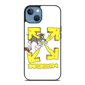 OFF WHITE TOM AND JERRY iPhone 13 Case Cover OFF WHITE TOM AND JERRY iPhone 13 Case Cover
