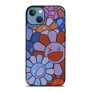 TAKASHI MURAKAMI FLOWER X KAWS iPhone 13 Case Cover