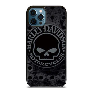 HARLEY DAVIDSON MOTORCYCLE IRON SKULL iPhone 12 Pro Max Case Cover