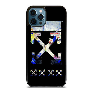 OFF WHITE CLOTHING ART LOGO iPhone 12 Pro Max Case Cover