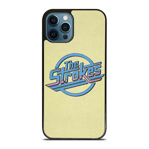 THE STROKES BAND COLORFUL LOGO iPhone 12 Pro Max Case Cover THE STROKES BAND COLORFUL LOGO iPhone 12 Pro Max Case Cover