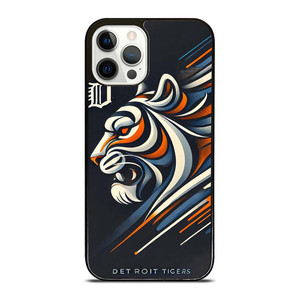 DETROIT TIGERS LOGO ART iPhone 12 Pro Case Cover DETROIT TIGERS LOGO ART iPhone 12 Pro Case Cover