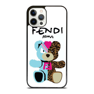 FENDI ROMA BEAR LOGO iPhone 12 Pro Case Cover FENDI ROMA BEAR LOGO iPhone 12 Pro Case Cover