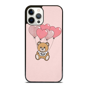 MOSCHINO TOY LOVE BALLON iPhone 12 Pro Case Cover MOSCHINO TOY LOVE BALLON iPhone 12 Pro Case Cover