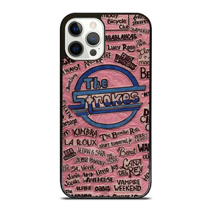 THE STROKES AND FAMOUS BAND LOGO iPhone 12 Pro Case Cover