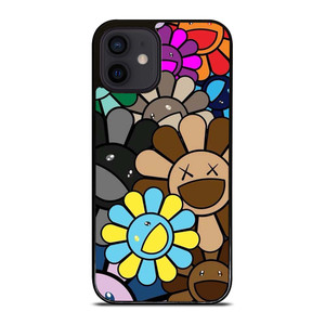 KAWS X TAKASHI MURAKAMI FLOWER iPhone 12 Mini Case Cover