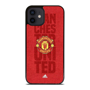 MANCHESTER UNITED FC LOGO ADIDAS iPhone 12 Mini Case Cover