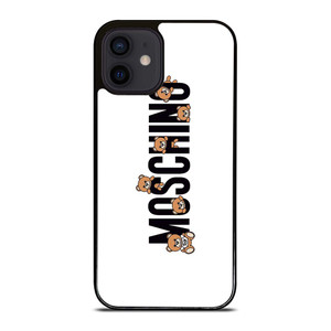 MOSCHINO BEAR LOGO iPhone 12 Mini Case Cover