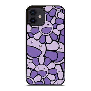 TAKASHI MURAKAMI FLOWER PURPLE iPhone 12 Mini Case Cover TAKASHI MURAKAMI FLOWER PURPLE iPhone 12 Mini Case Cover