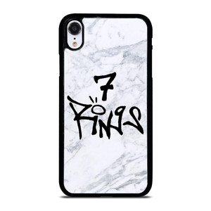 7 RINGS ARIANA GRANDE MARBLE iPhone XR Case Cover 7 RINGS ARIANA GRANDE MARBLE iPhone XR Case Cover