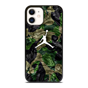 AIR JORDAN LOGO CAMO iPhone 12 Case Cover