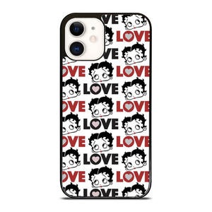 BETTY BOOP LOVE iPhone 12 Case Cover