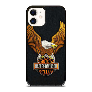 HARLEY DAVIDSON MOTORCYCLE BADGE LOGO iPhone 12 Case Cover