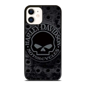 HARLEY DAVIDSON MOTORCYCLE IRON SKULL iPhone 12 Case Cover