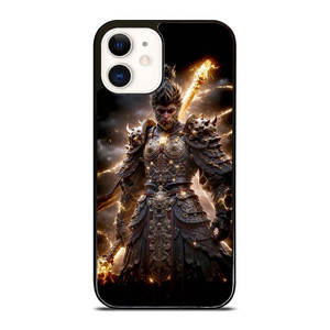 WUKONG BLACK MYTH GAMES iPhone 12 Case Cover WUKONG BLACK MYTH GAMES iPhone 12 Case Cover