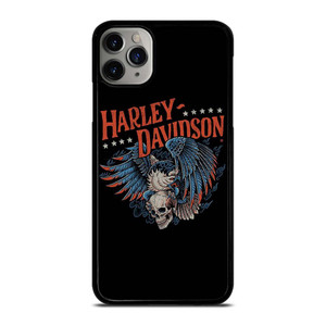 HARLEY DAVIDSON LOGO SKULL EAGLE iPhone 11 Pro Max Case Cover