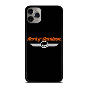 HARLEY DAVIDSON LOGO SKULL iPhone 11 Pro Max Case Cover