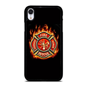 FIREFIGHTER FIREMAN LOGO iPhone XR Case Cover