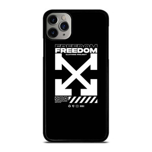 OFF WHITE CLOTHING FREEDOM iPhone 11 Pro Max Case Cover