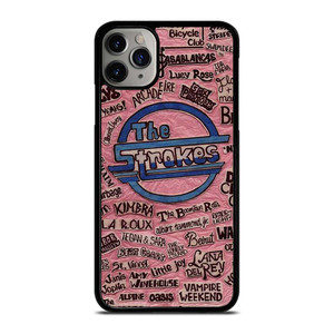 THE STROKES AND FAMOUS BAND LOGO iPhone 11 Pro Max Case Cover
