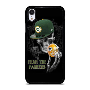 GREEN BAY PACKERS SKULL iPhone XR Case Cover