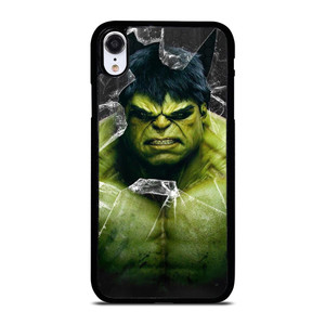 INCREDIBLE HULK CRACKS GLASS iPhone XR Case Cover