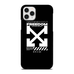 OFF WHITE CLOTHING FREEDOM iPhone 11 Pro Case Cover OFF WHITE CLOTHING FREEDOM iPhone 11 Pro Case Cover