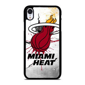 MIAMI HEAT ART LOGO iPhone XR Case Cover