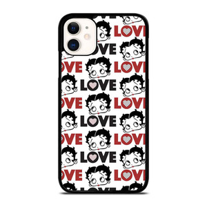 BETTY BOOP LOVE iPhone 11 Case Cover