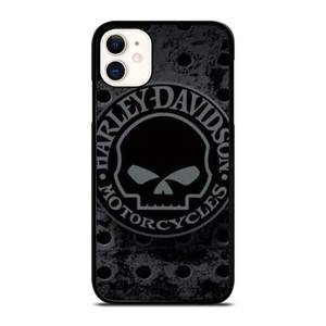 HARLEY DAVIDSON MOTORCYCLE IRON SKULL iPhone 11 Case Cover