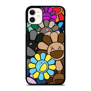 KAWS X TAKASHI MURAKAMI FLOWER iPhone 11 Case Cover