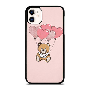 MOSCHINO TOY LOVE BALLON iPhone 11 Case Cover MOSCHINO TOY LOVE BALLON iPhone 11 Case Cover
