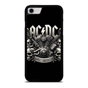 ACDC AC DC HARLEY DAVIDSON LOGO iPhone SE 2022 Case Cover