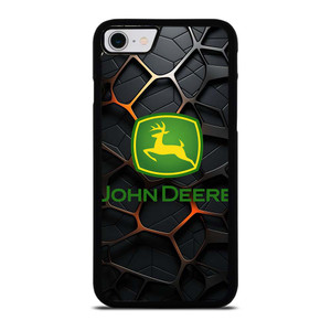 JOHN DEERE TRACTOR LOGO STEEL EMBLEM iPhone SE 2022 Case Cover