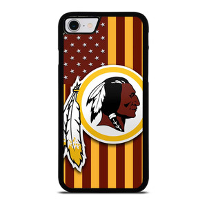 WASHINGTON REDSKINS LOGO USA FLAG iPhone SE 2022 Case Cover