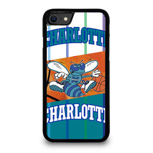 CHARLOTTE HORNETS BASKTEBALL LOGO iPhone SE 2020 Case Cover