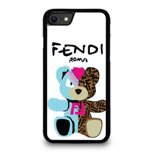 FENDI ROMA BEAR LOGO iPhone SE 2020 Case Cover FENDI ROMA BEAR LOGO iPhone SE 2020 Case Cover