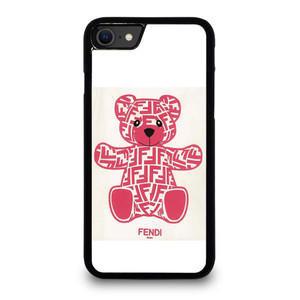 FENDI ROMA PINK BEAR iPhone SE 2020 Case Cover FENDI ROMA PINK BEAR iPhone SE 2020 Case Cover