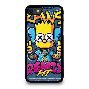 KAWS X BART SIMPSONS iPhone SE 2020 Case Cover KAWS X BART SIMPSONS iPhone SE 2020 Case Cover