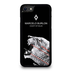 MARCELO BURLON TIGER LOGO iPhone SE 2020 Case Cover MARCELO BURLON TIGER LOGO iPhone SE 2020 Case Cover