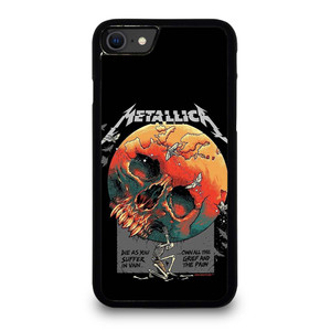 METALLICA BAND ICON SKULL iPhone SE 2020 Case Cover
