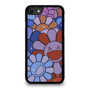 TAKASHI MURAKAMI FLOWER X KAWS iPhone SE 2020 Case Cover TAKASHI MURAKAMI FLOWER X KAWS iPhone SE 2020 Case Cover