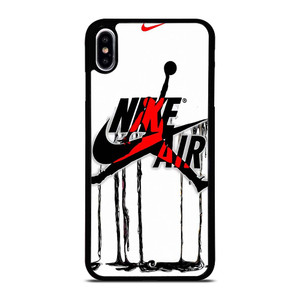 AIR JORDAN NIKE LOGO MELTING iPhone XS Max Case Cover