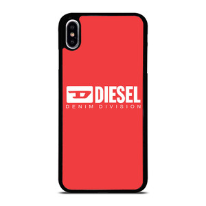 DIESEL LOGO DENIM DIVISION iPhone XS Max Case Cover