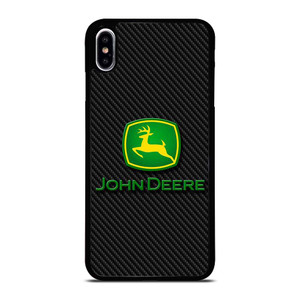 JOHN DEERE CARBON LOGO iPhone XS Max Case Cover JOHN DEERE CARBON LOGO iPhone XS Max Case Cover